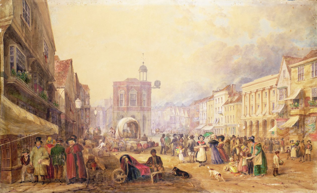 Maidstone High Street depuis Gabriel