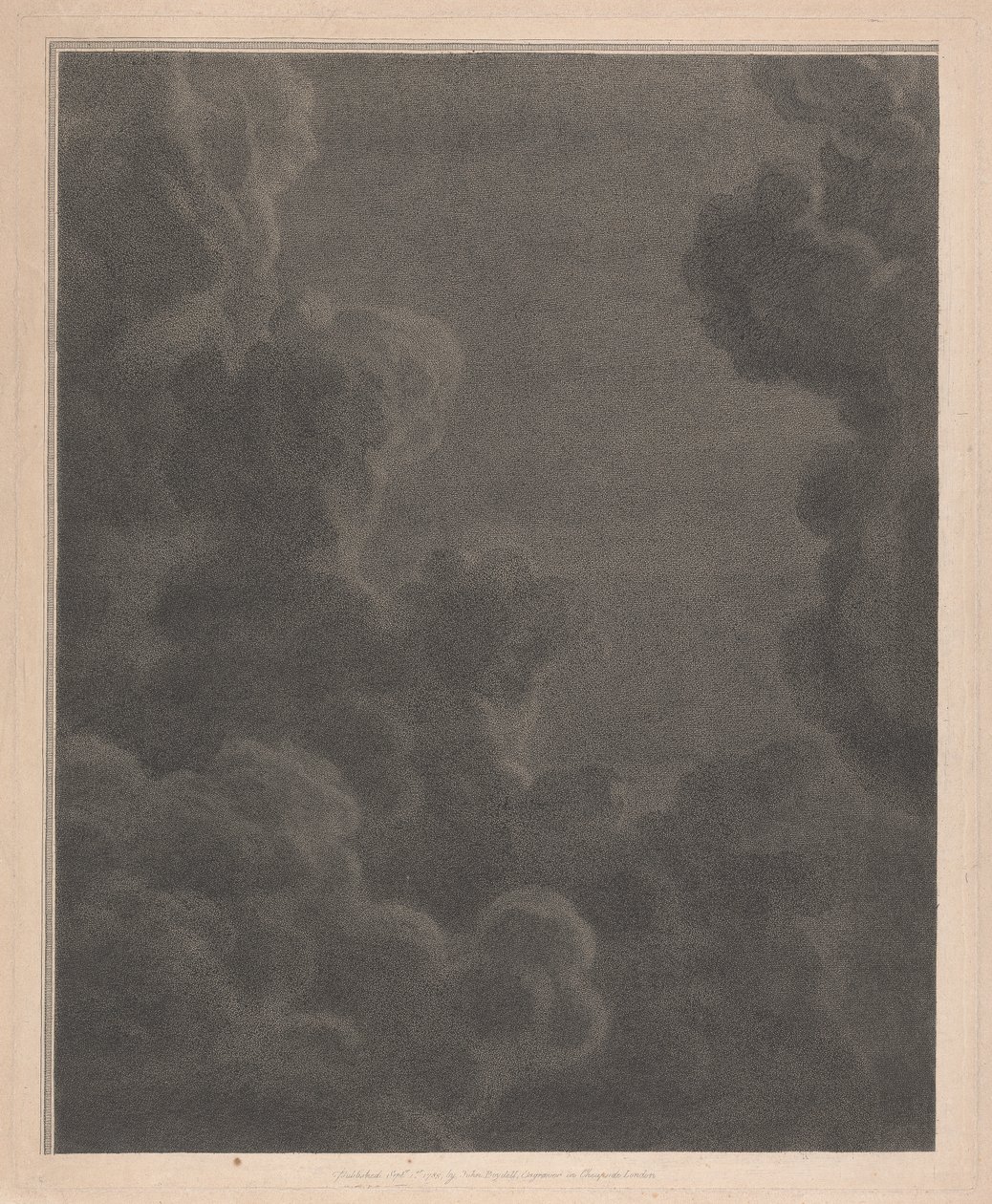 Fenêtre ouest de la chapelle, New College Oxford, Nuages, Partie de la scène de la Nativité - George Siegmund Facius