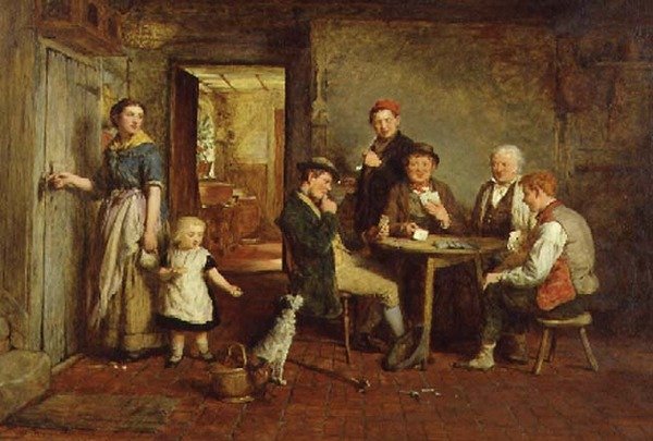Les Joueurs de cartes - George Smith
