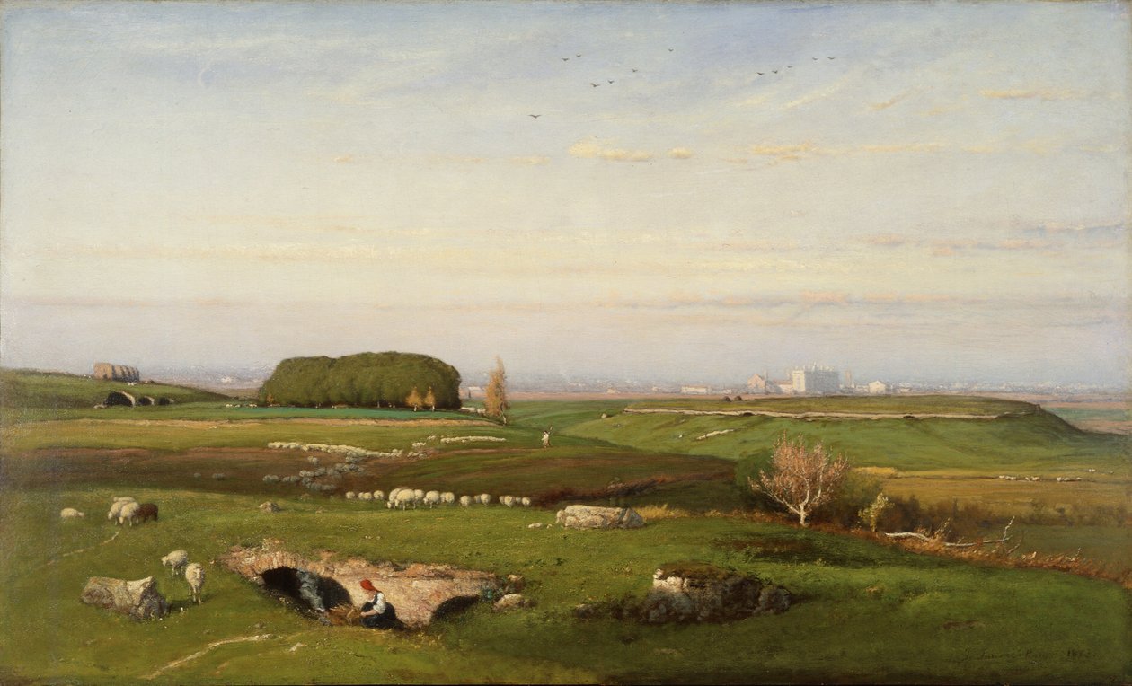 Dans la Campagne romaine - George Snr. Inness