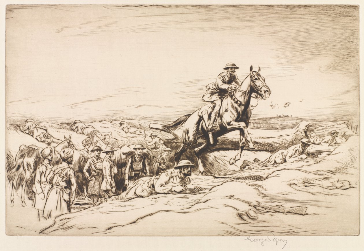 2e Lanciers à Epehy 1er décembre 1917 - George Soper