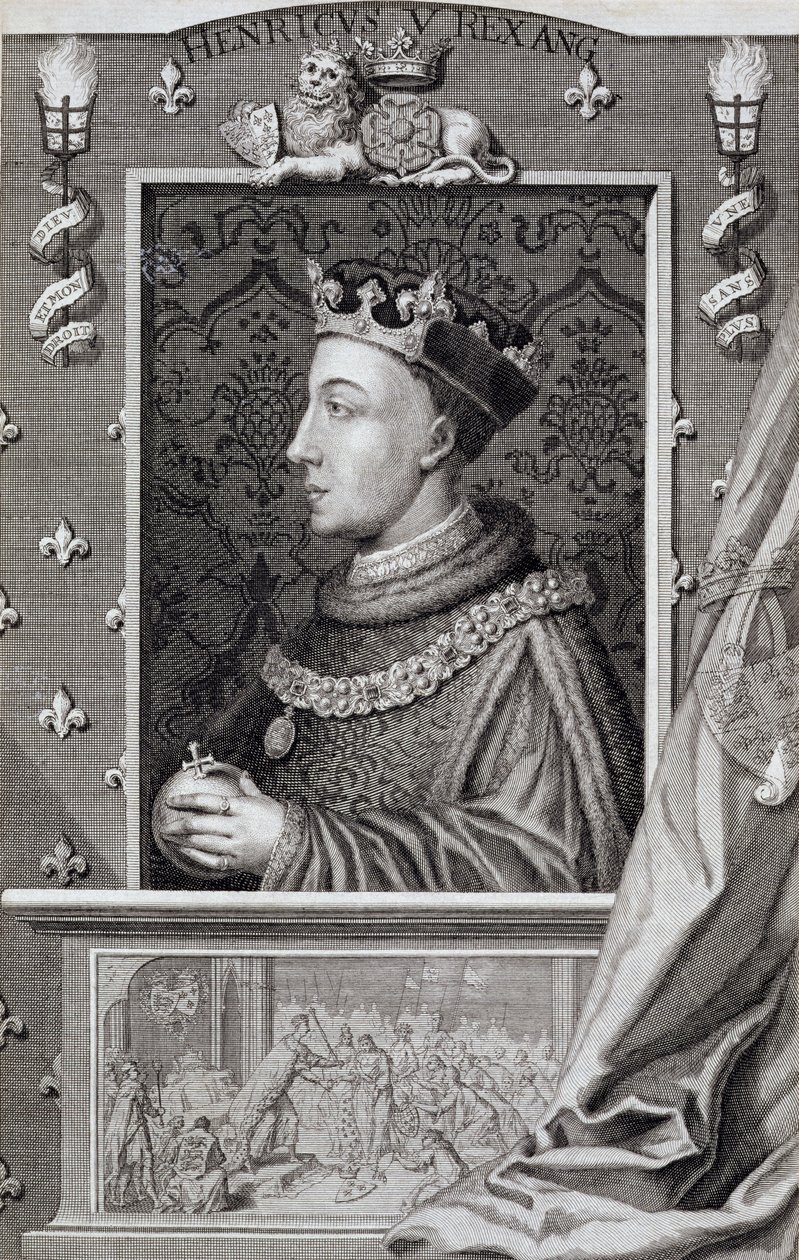 Henri V (1387-1422), d