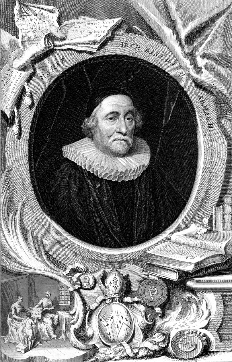 James Ussher, ecclésiastique anglais du XVIIe siècle et archevêque d