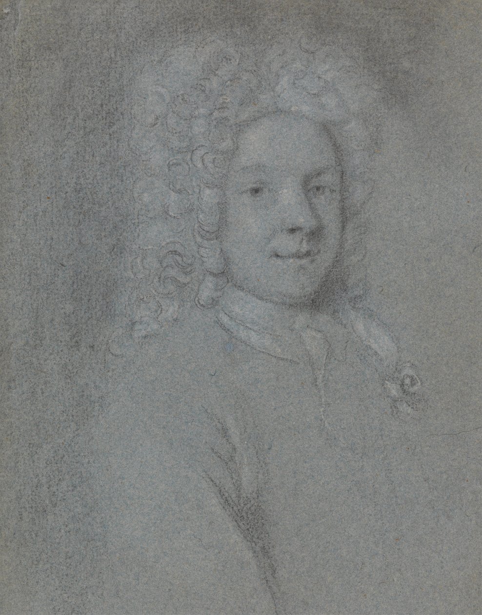 Portrait de John Dixon, face à droite - George Vertue