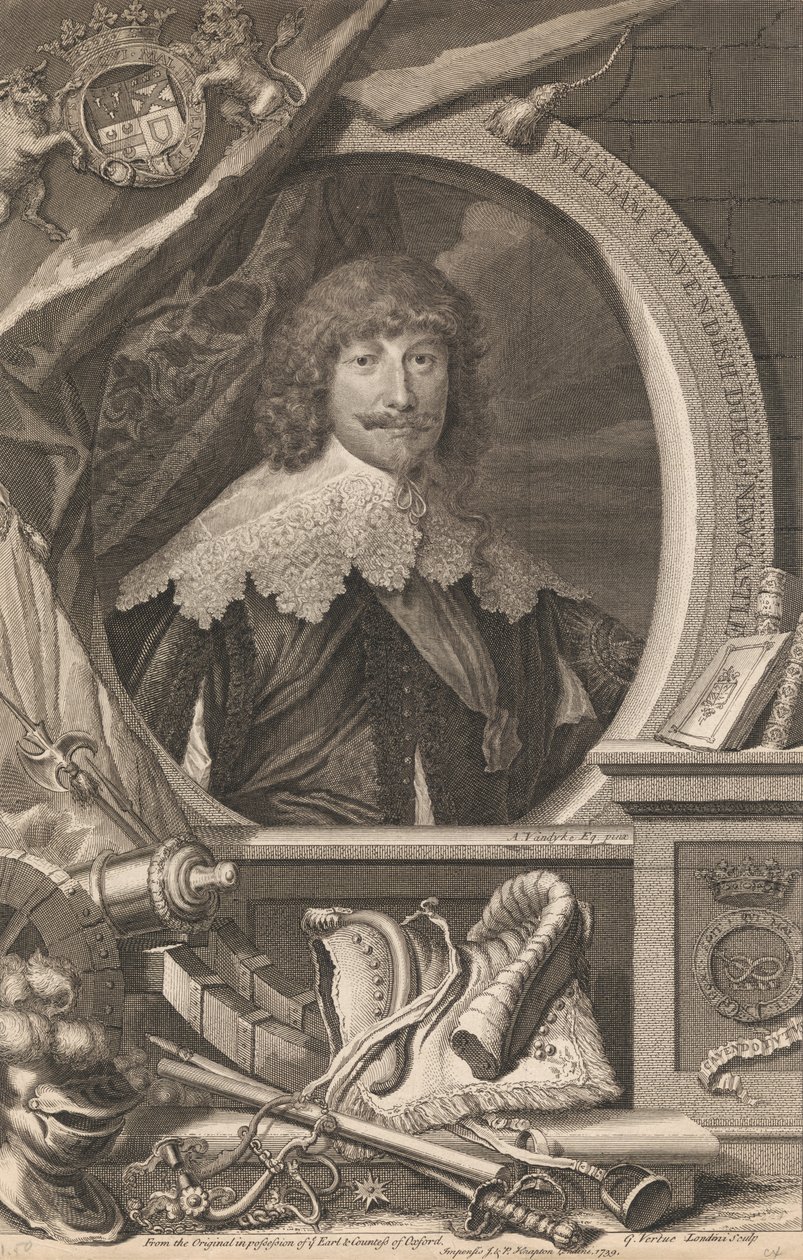 William Cavendish, duc de Newcastle - George Vertue