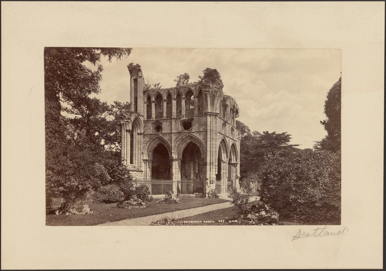 Abbaye de Dryburgh - George Washington Wilson