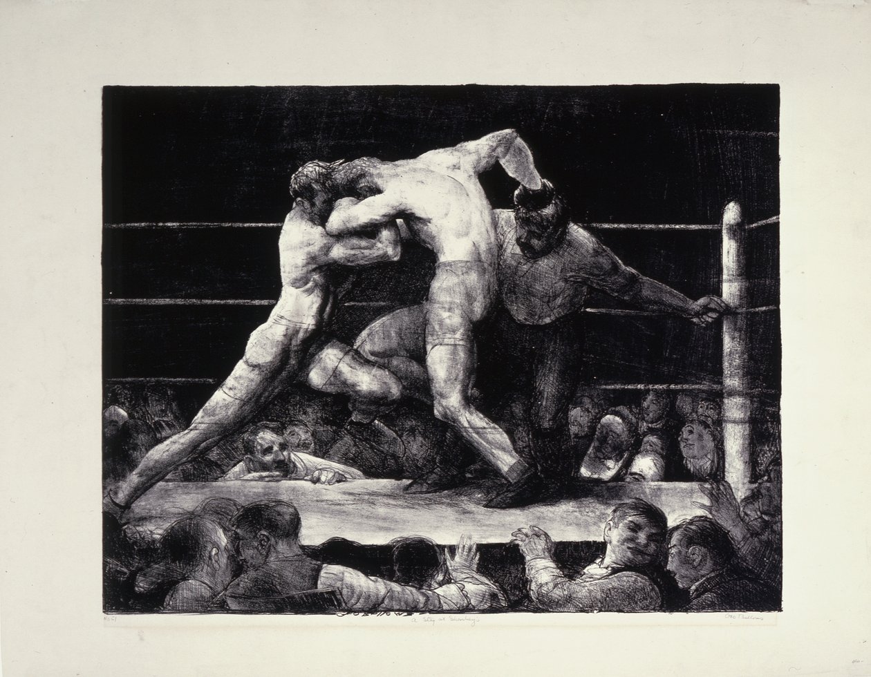 Un cerf chez Sharkey - George Wesley Bellows