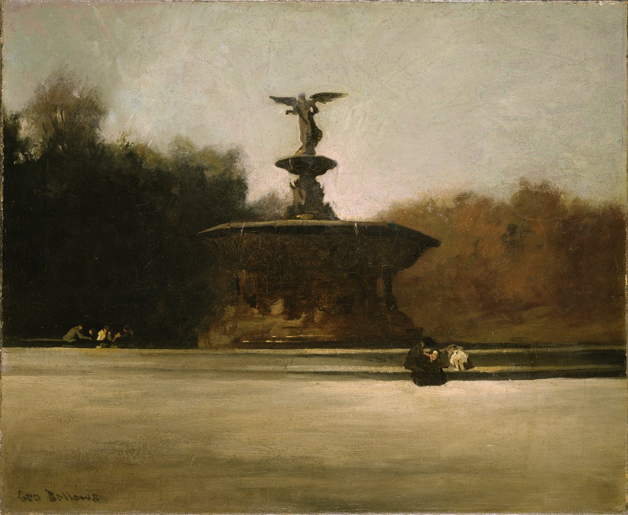Fontaine Bethesda (fontaine de Central Park) - George Wesley Bellows
