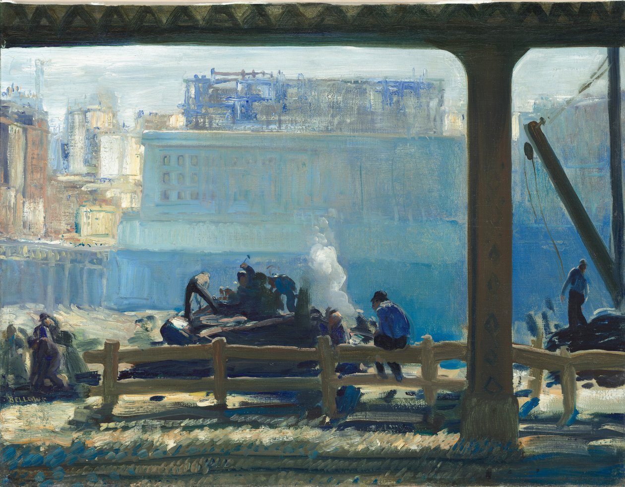 Matin bleu - George Wesley Bellows