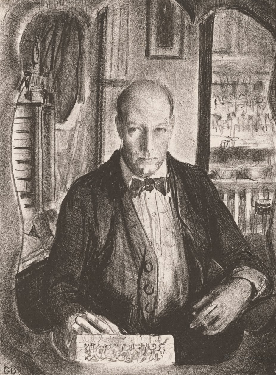 Autoportrait de George Wesley Bellows - George Wesley Bellows