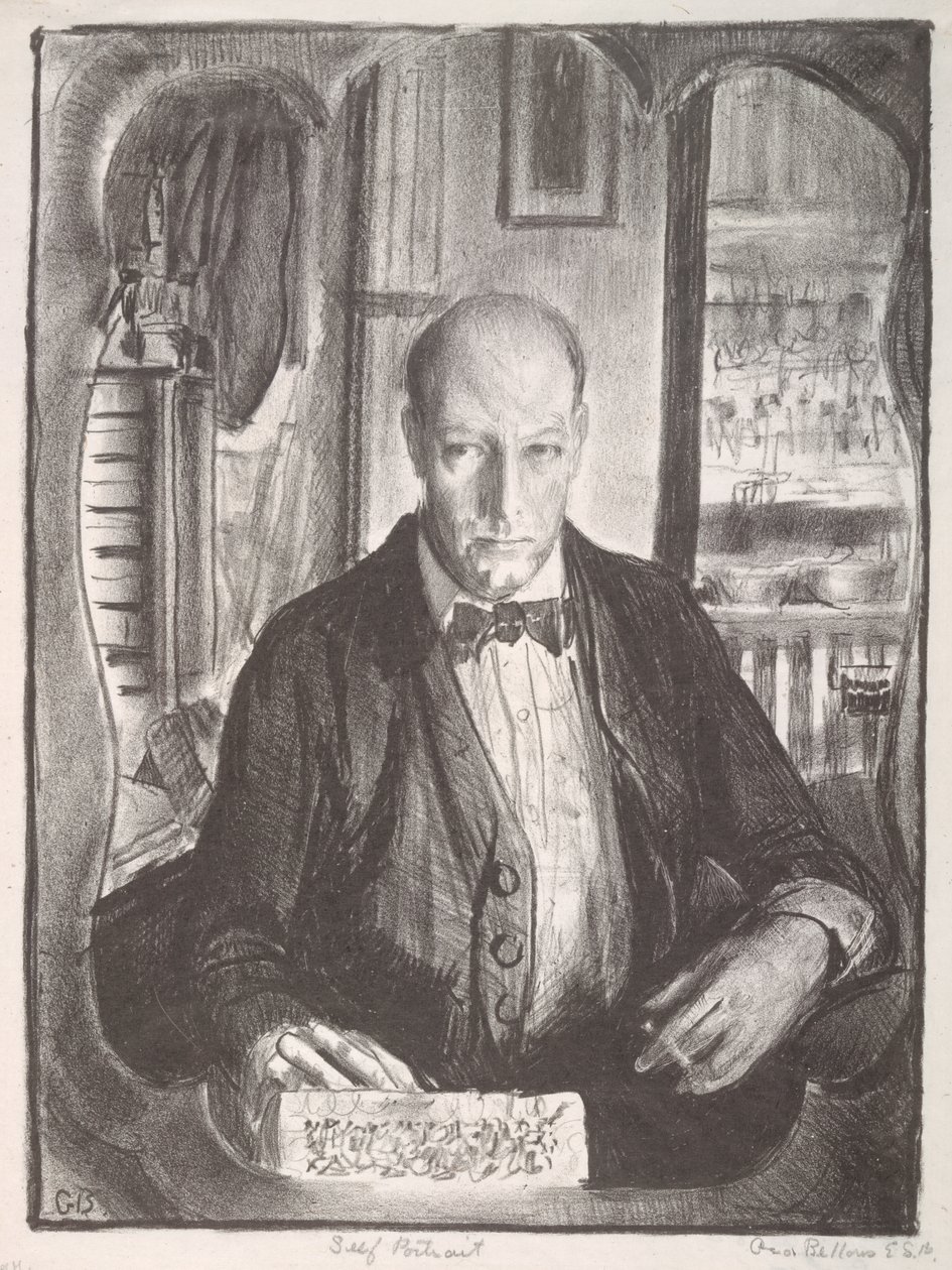 Autoportrait de George Wesley Bellows - George Wesley Bellows