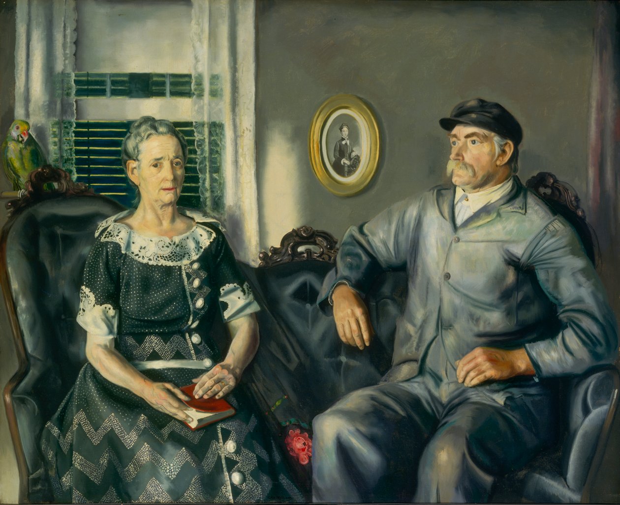 M. et Mme Phillip Wase, 1924 - George Wesley Bellows