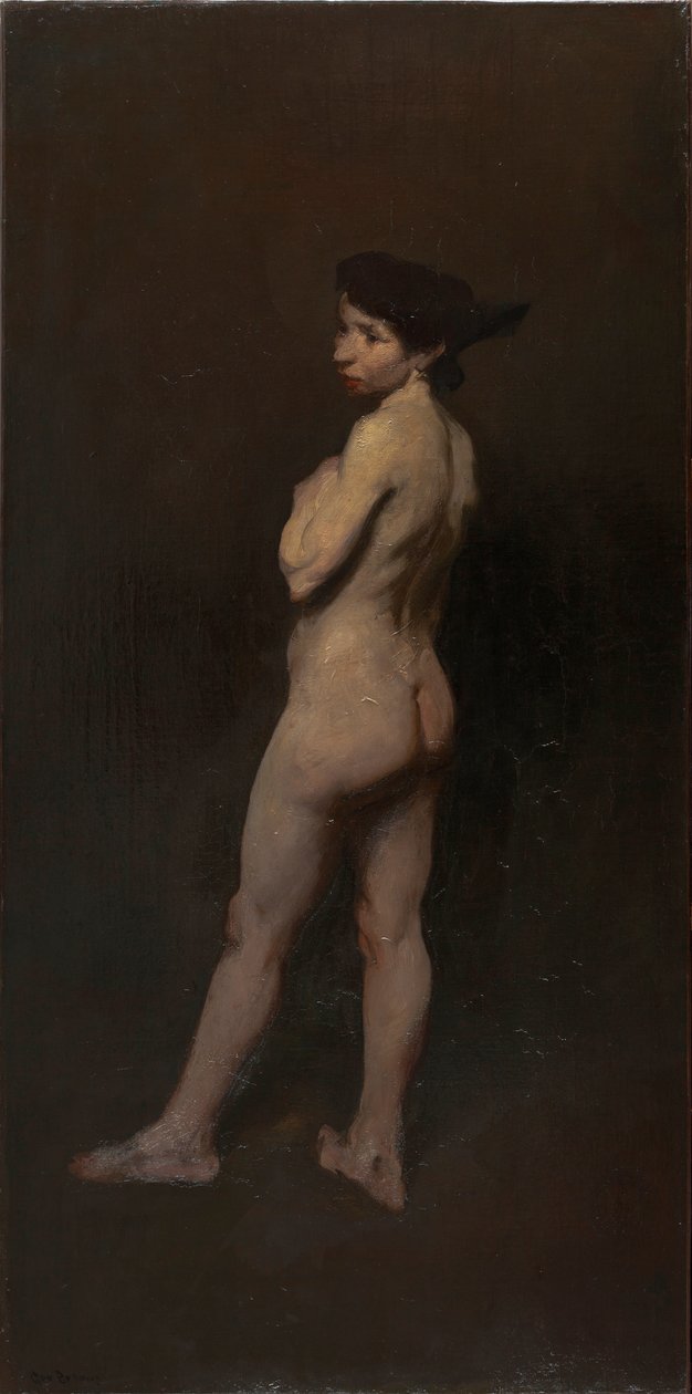 Nu, Miss Bentham, New York, 1906 - George Wesley Bellows