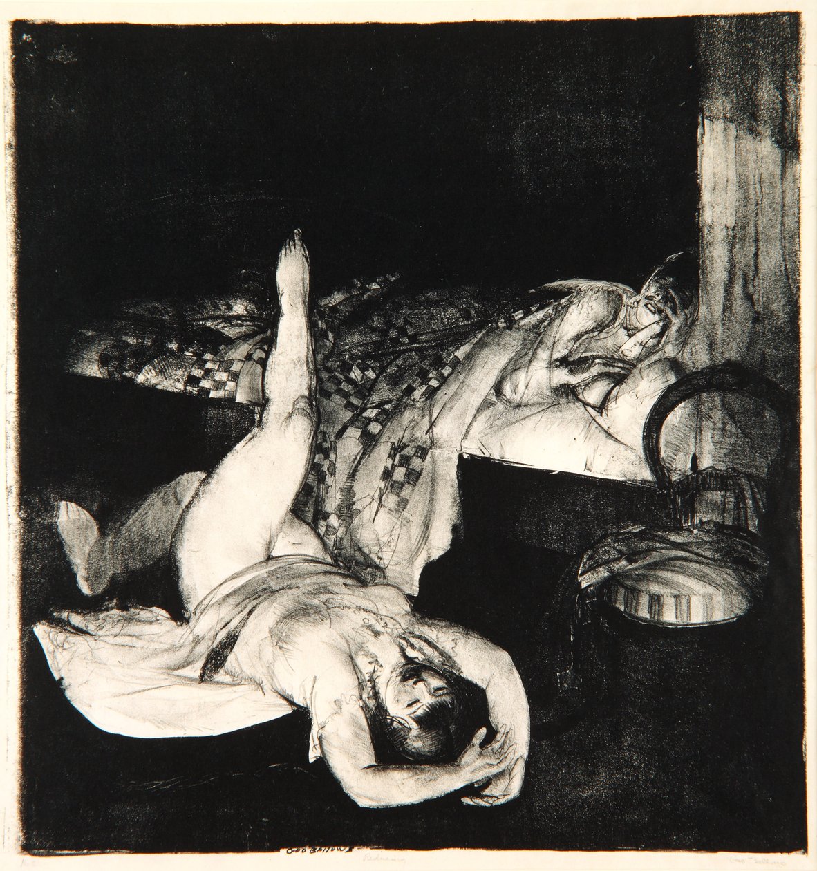 Réduction, deuxième pierre, 1916 - George Wesley Bellows