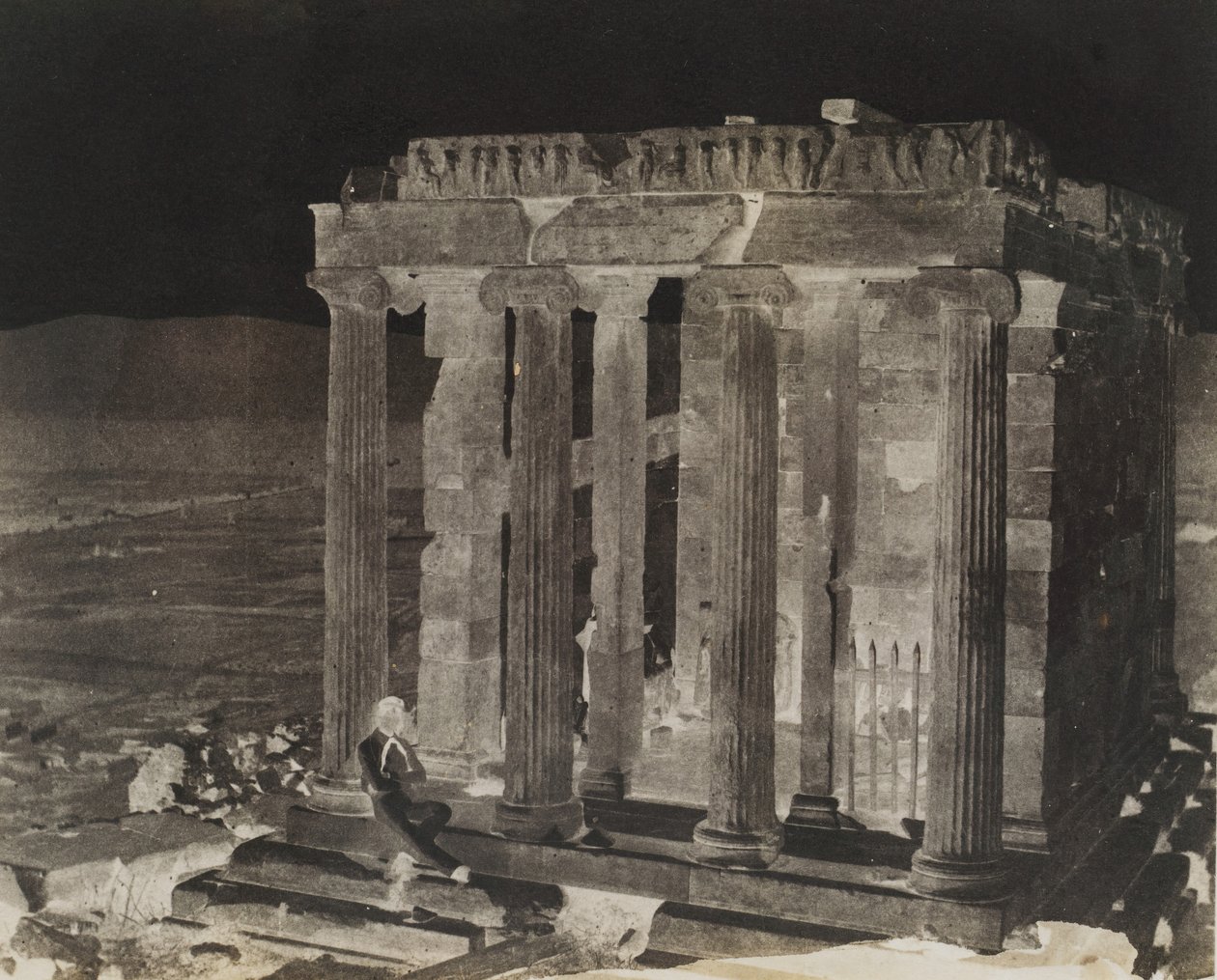 Temple de la Victoire sans ailes, récemment restauré - George Wilson Bridges
