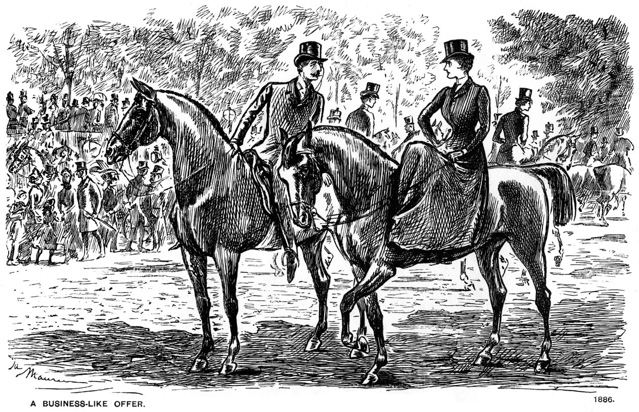 Une offre professionnelle, 1886 1891 - George du Maurier