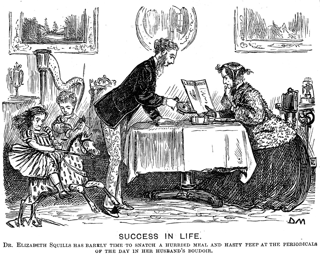 Succès dans la vie, 1867 - George du Maurier