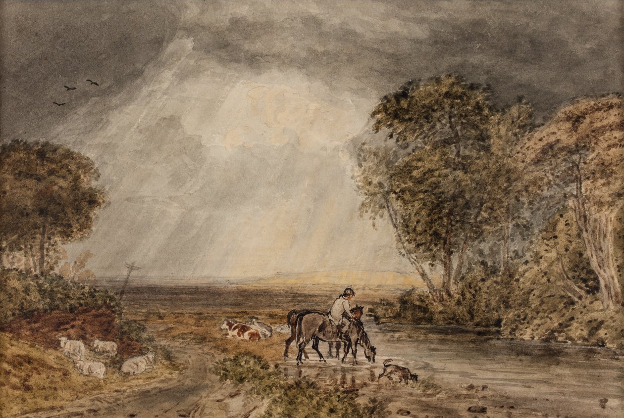Paysage [Le Retour à la Maison] - George the Younger Barret
