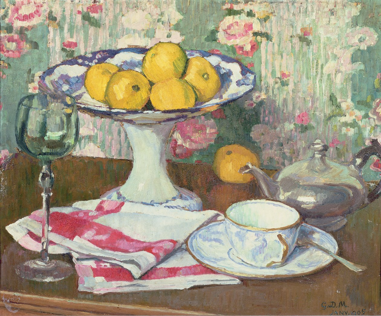 Nature morte avec un plat de fruits, 1905 - George Daniel de Monfreid