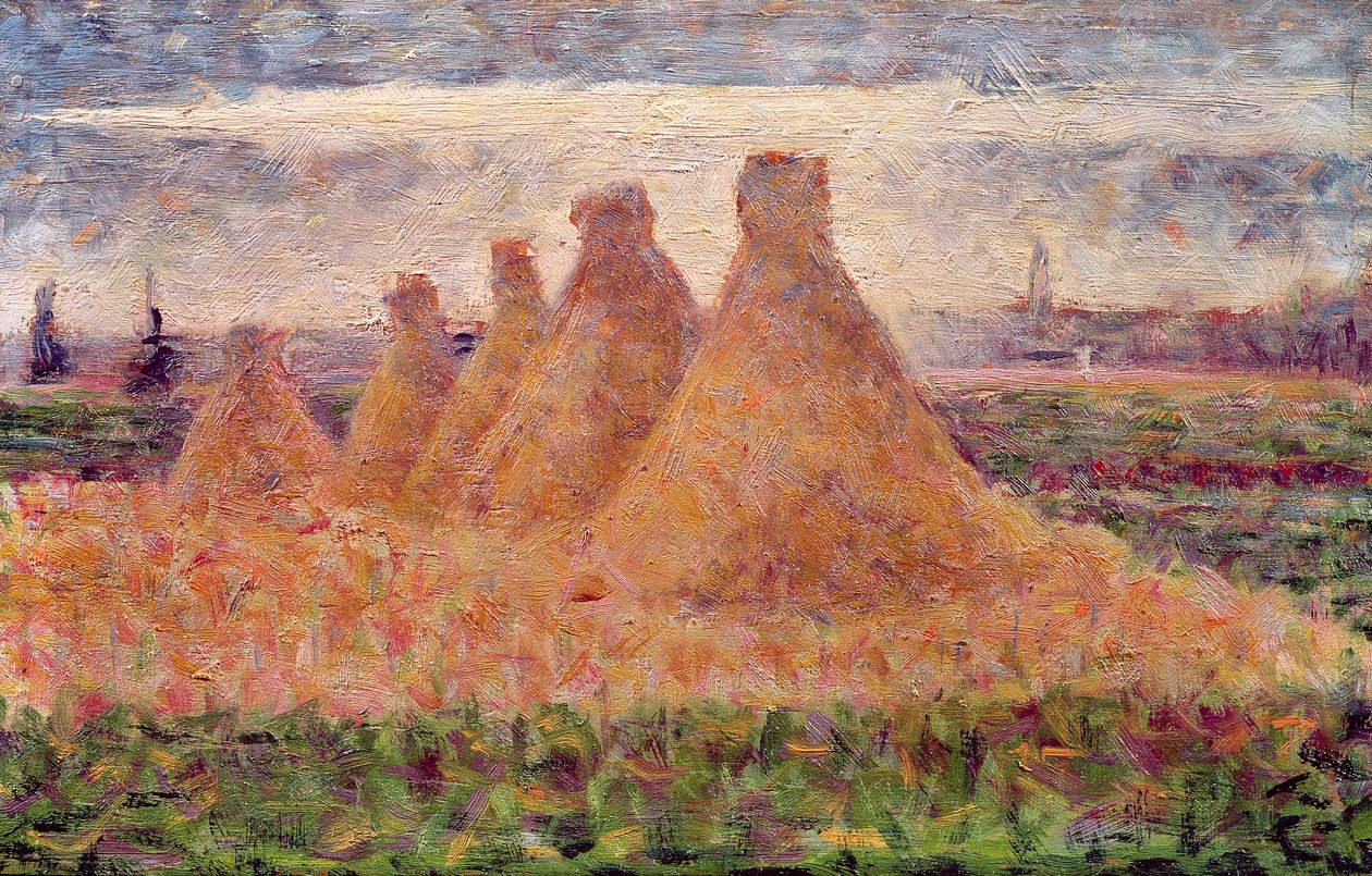 Meules de paille - Georges Seurat