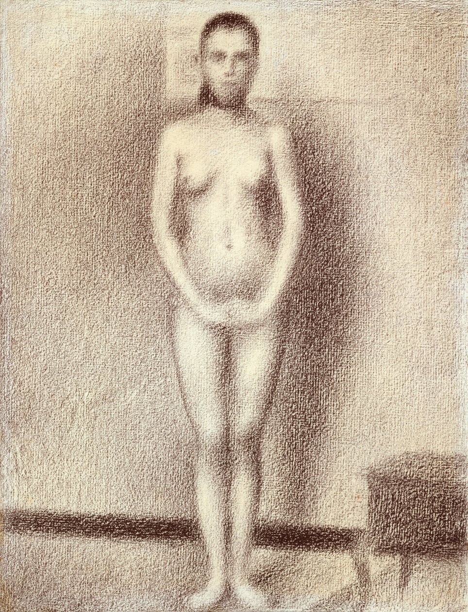 Étude pour Les Poseuses, 1886 - Georges Seurat