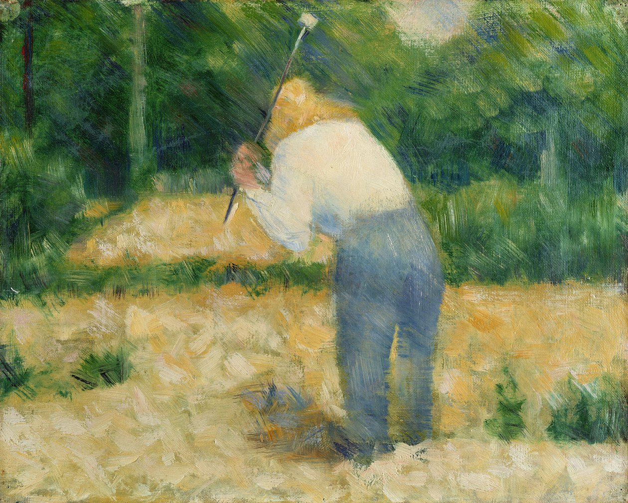 Le Casseur de pierres, c.1882 - Georges Seurat
