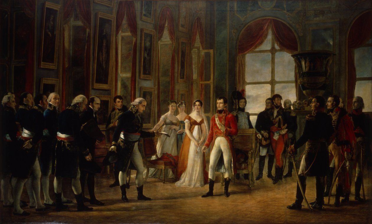 Napoléon recevant les sénateurs et se déclarant empereur, 18 mai 1804 - Georges Rouget