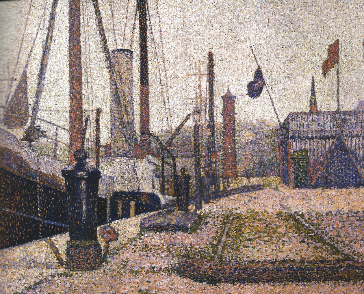 Le port de Honfleur - Georges Seurat