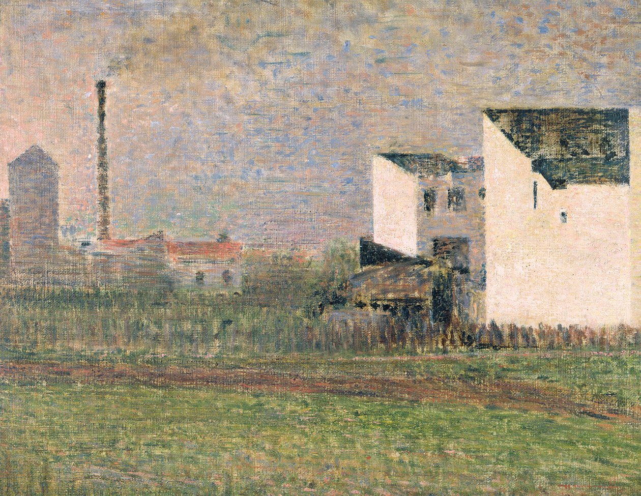 Banlieue, vers 1882 - Georges Seurat