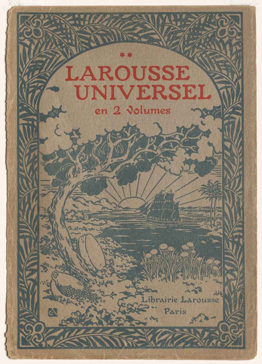 Larousse Universel : Couverture (Le Larousse Universel) - Georges Auriol