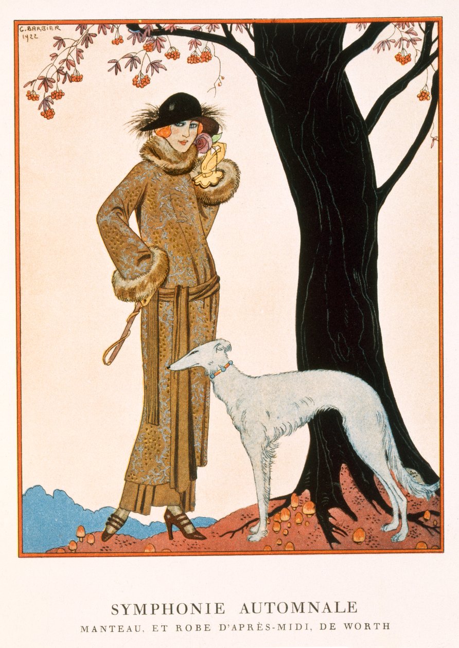 Symphonie automnale, manteau et robe de l