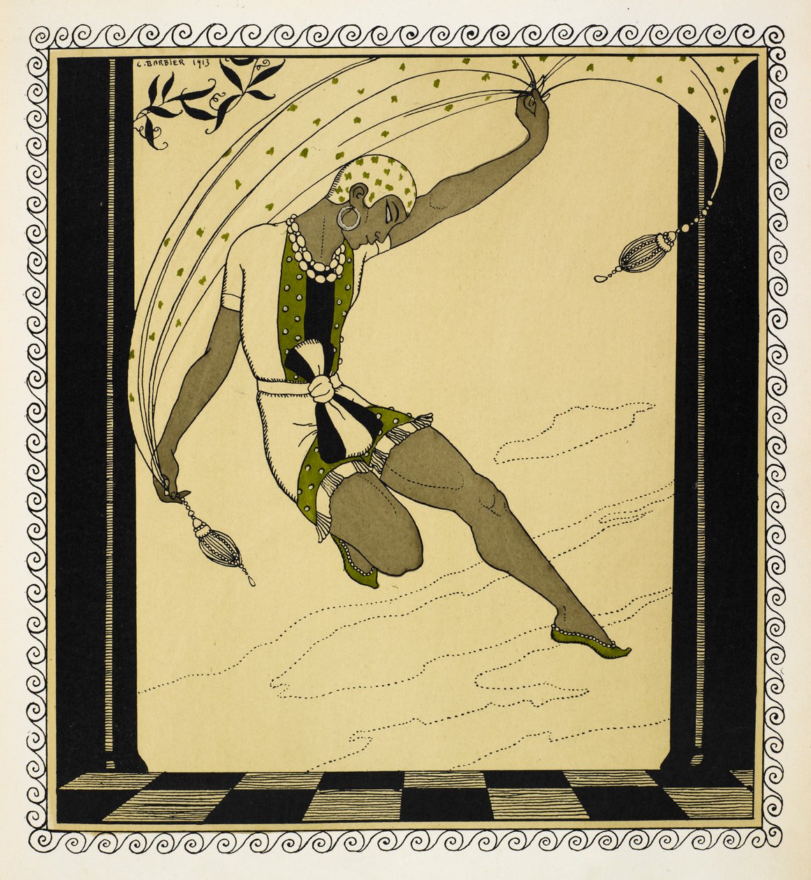 « Cléopâtre ». Une danseuse de la production d