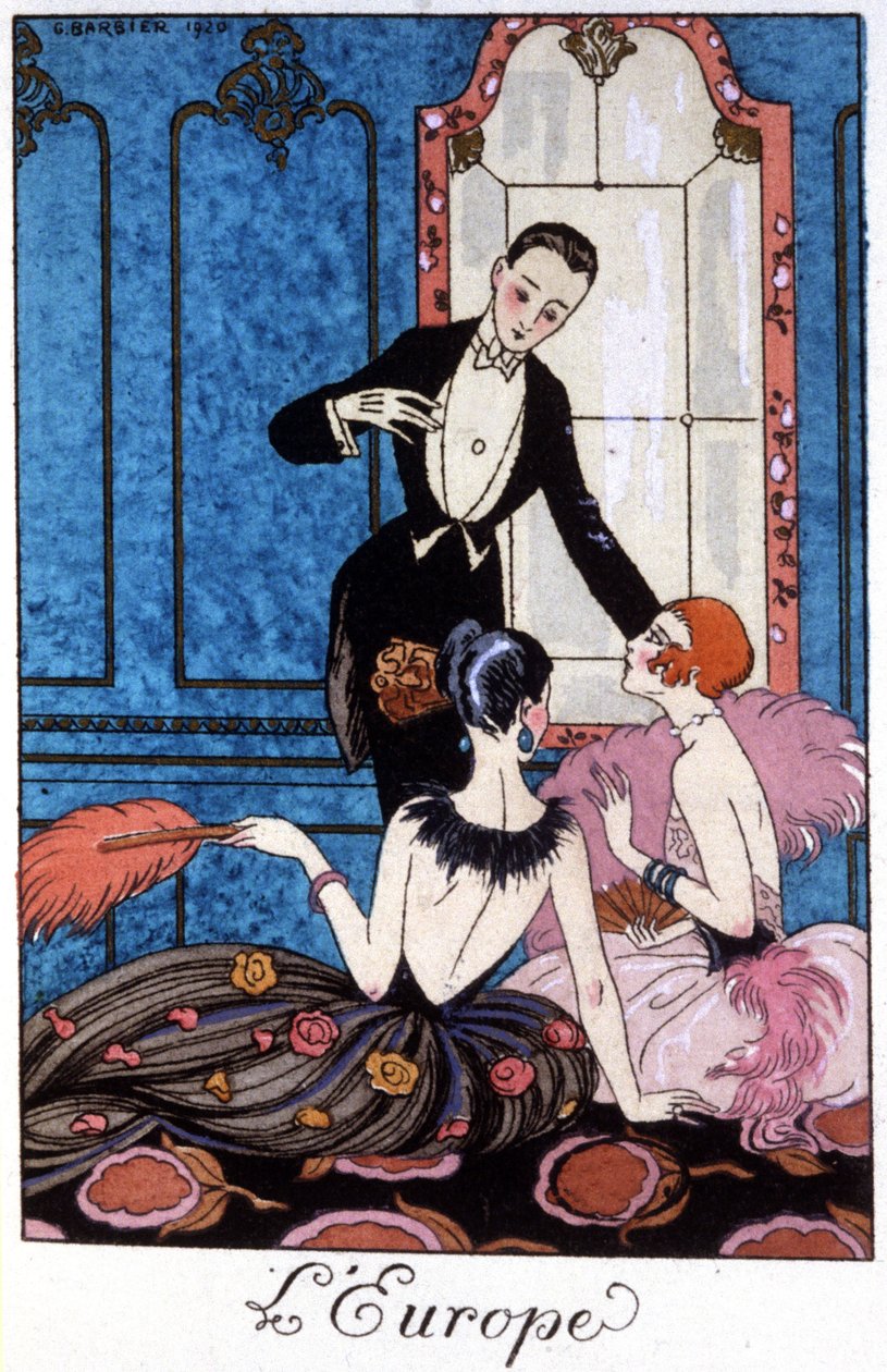 Europe, début du 20ème siècle - Georges Barbier