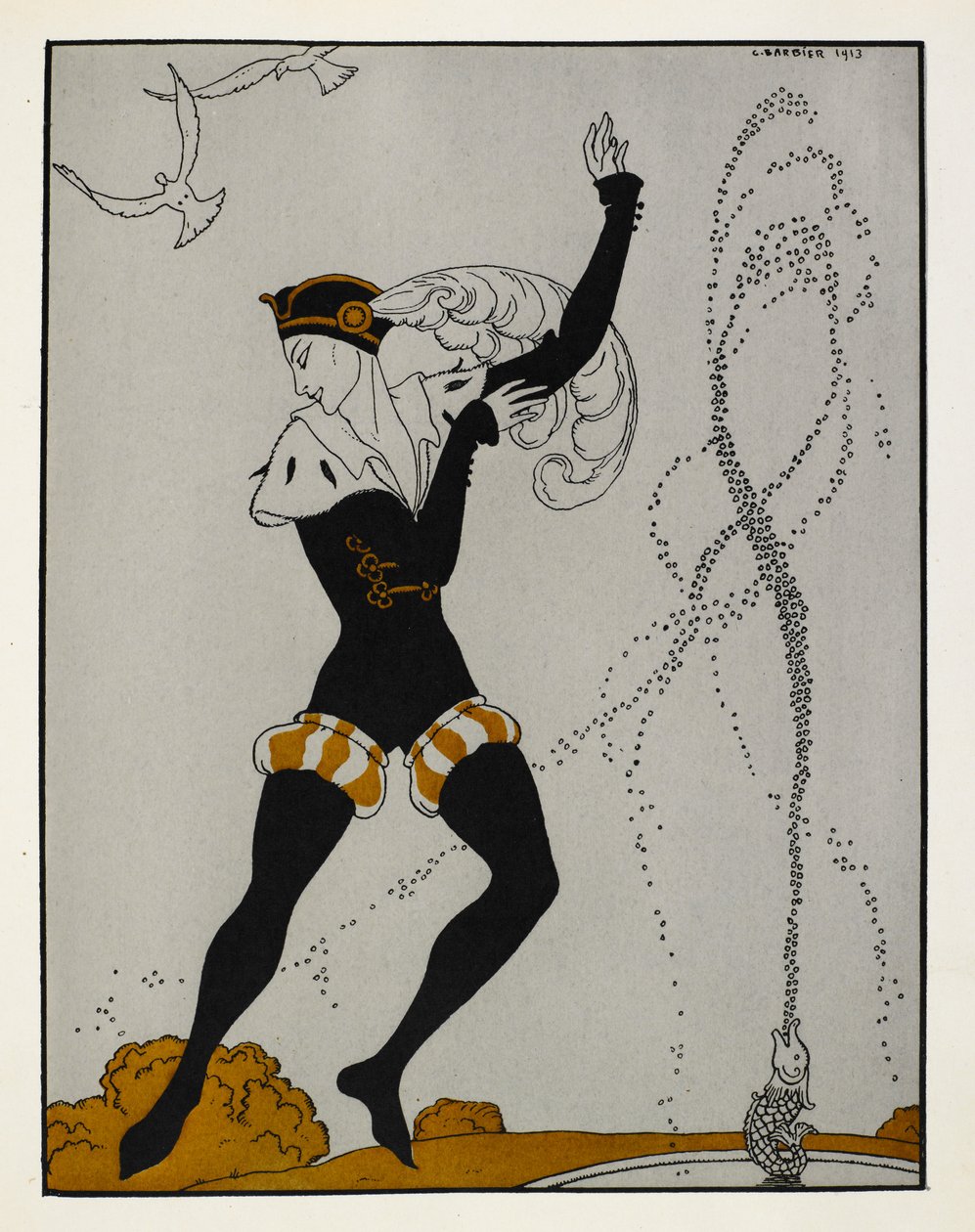 Scène du ballet Le Pavillon d