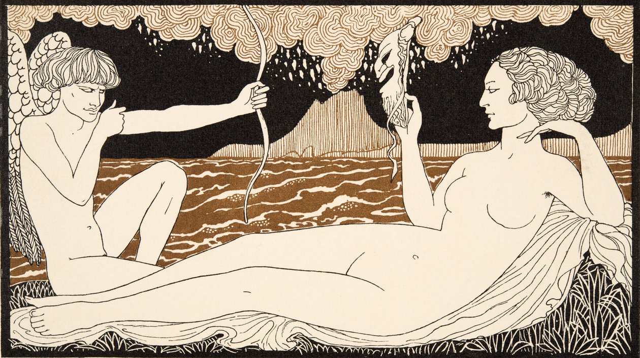 Personnages de Comédie (détail) - Georges Barbier