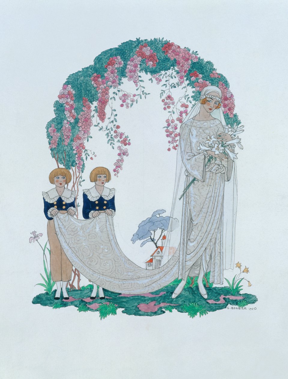 La mariée - Georges Barbier
