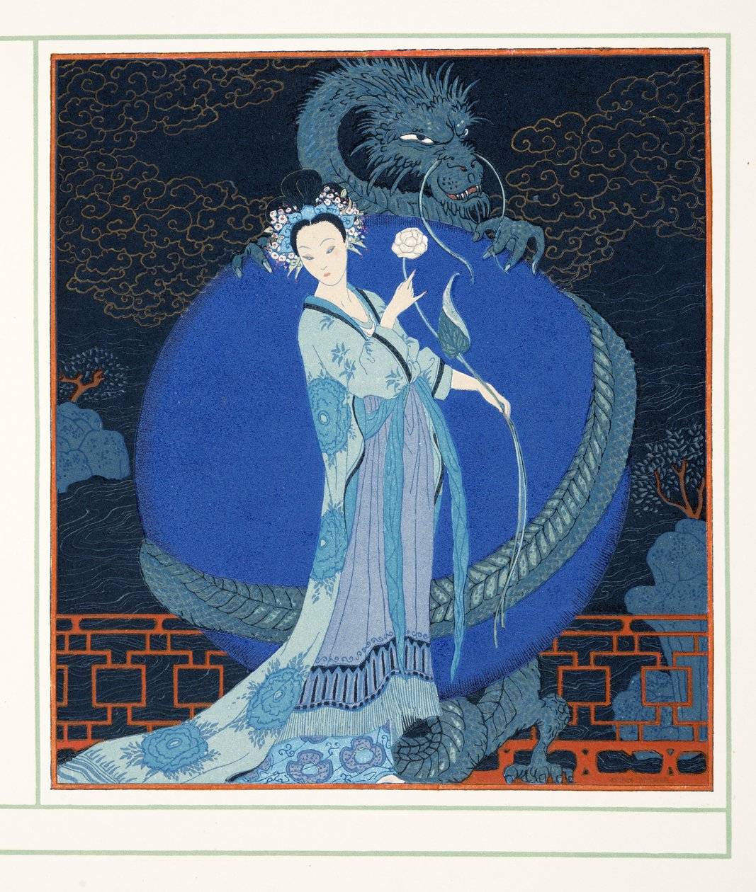 Turandot princesse de Chine, de Personnages de Comédie - Georges Barbier