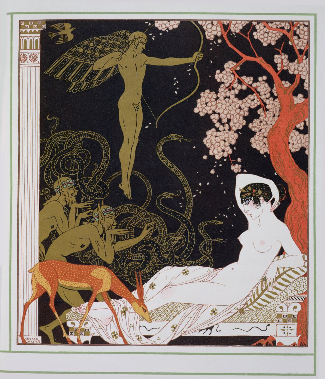 Vénus, ou La belle Hélène - Georges Barbier