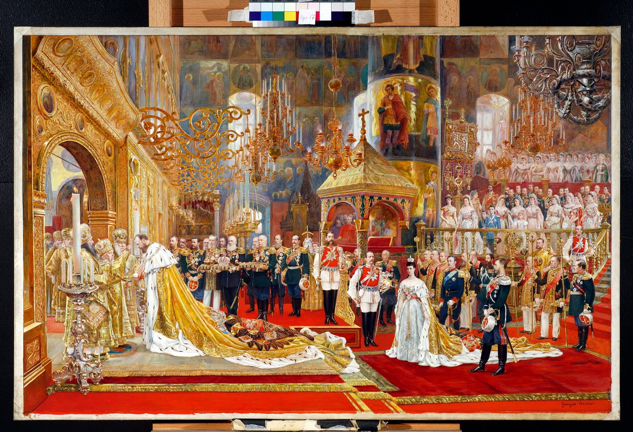 Couronnement du tsar Alexandre III de Russie et de l