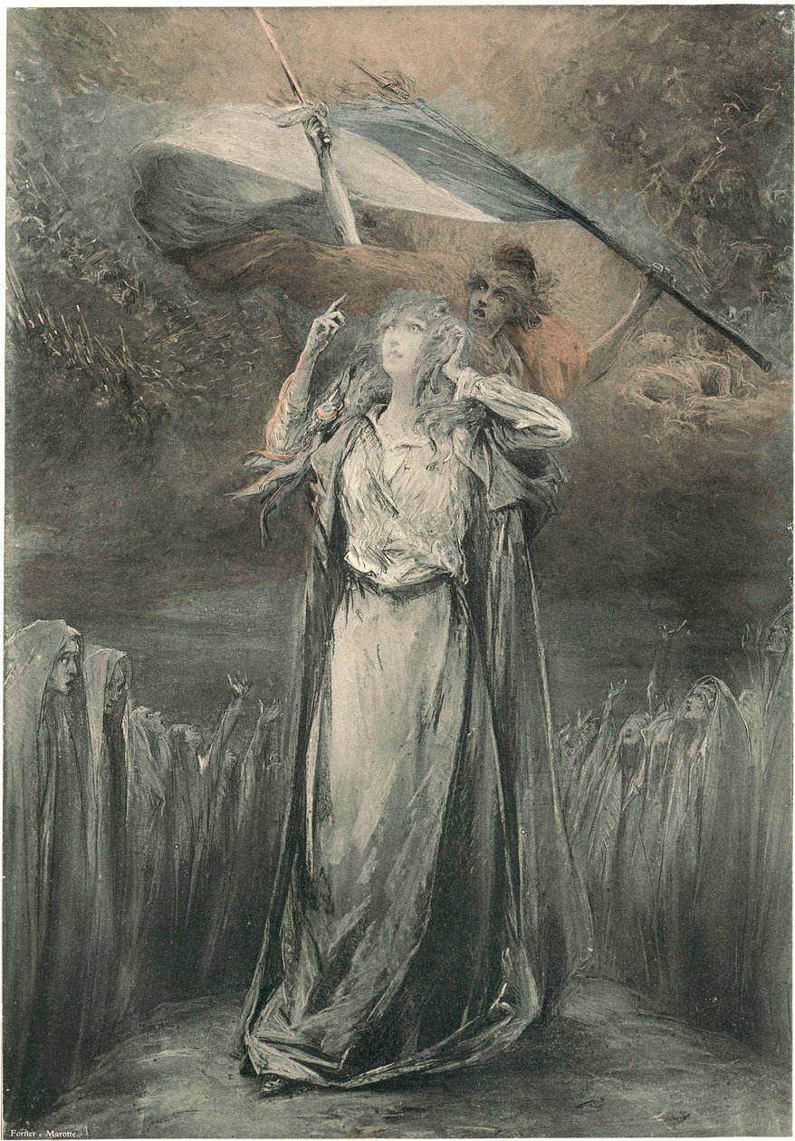 Georges Jules Victor Clairin - Théroigne de Méricourt - Georges Clairin
