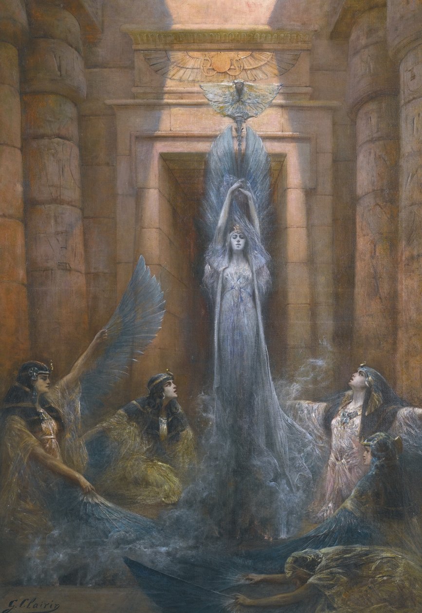 La déesse Neith - Georges Clairin