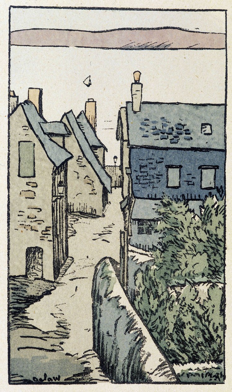 Honfleur - dans « Sur les chemins de France » par Georges Delaw - Georges Delaw