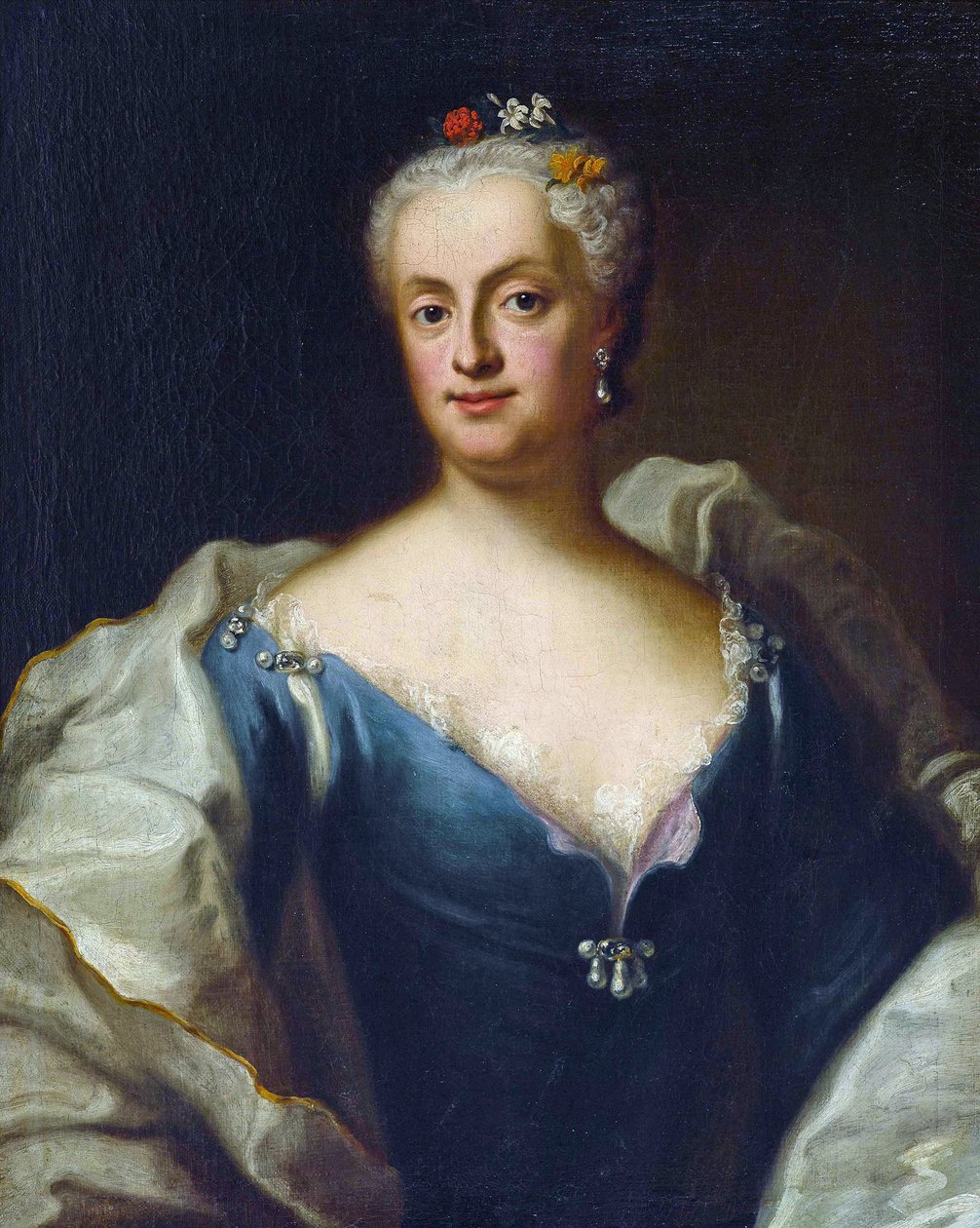 Marie-Anne de Saxe, électrice de Bavière - Georges Desmarées