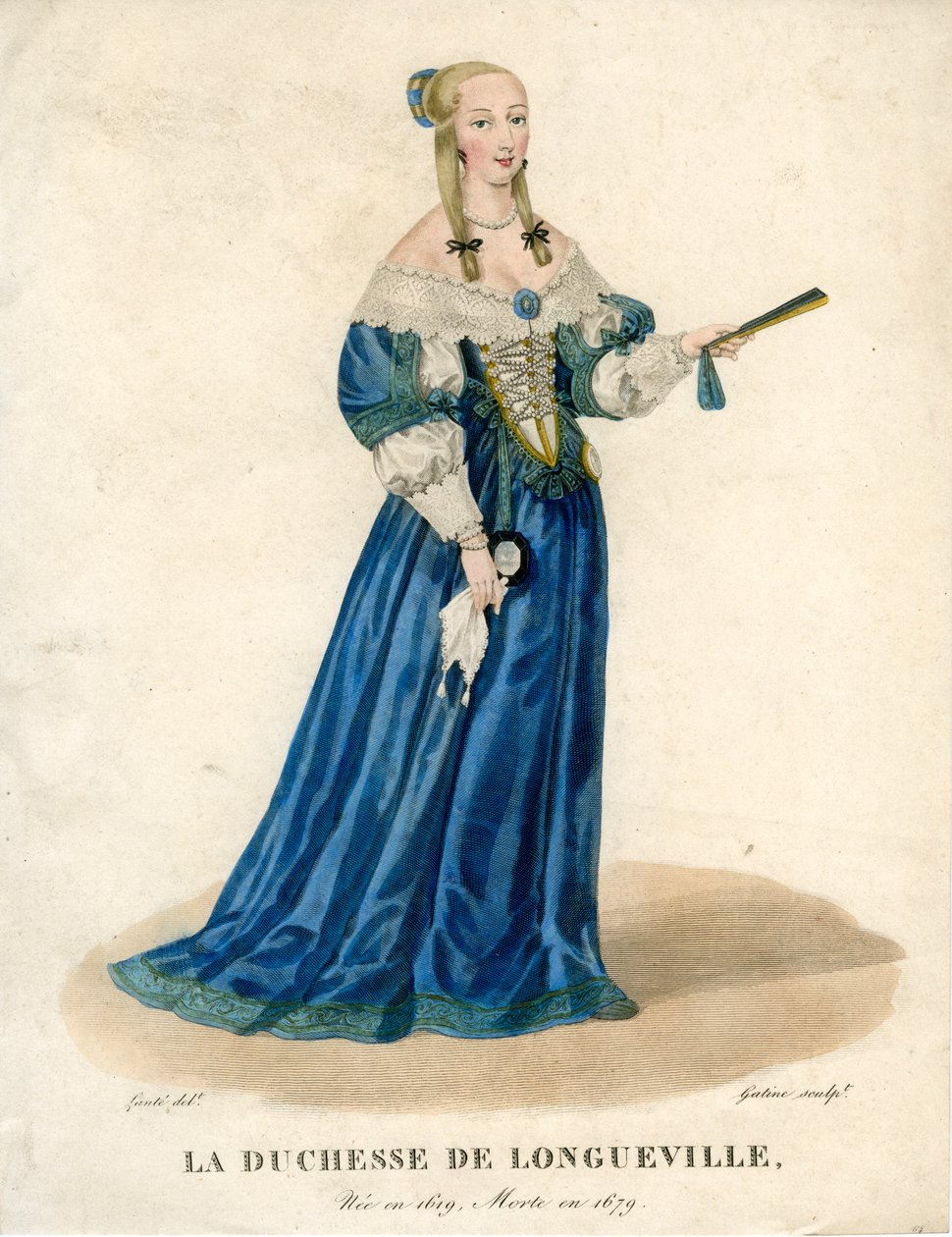 Anne Geneviève de Bourbon-Condé, duchesse de Longueville, Anne de Bretagne, début du 19ème siècle - Georges Jacques Gatine