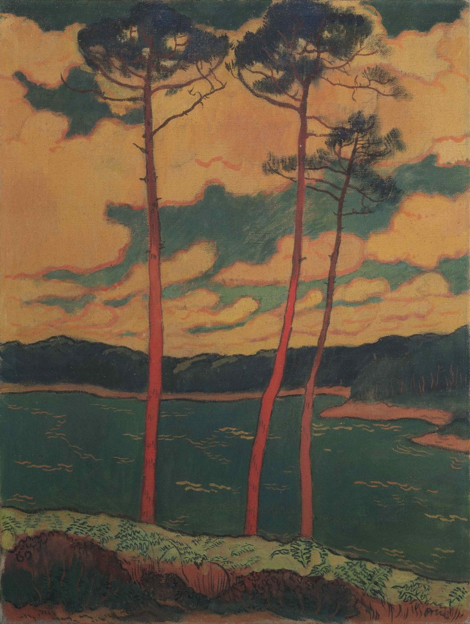 Les Pins rouges, 1888 - Georges Lacombe