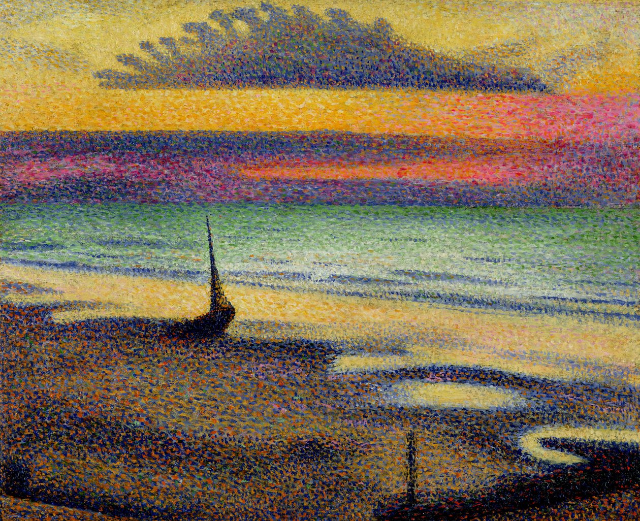 La plage à Heist, 1891-92 - Georges Lemmen