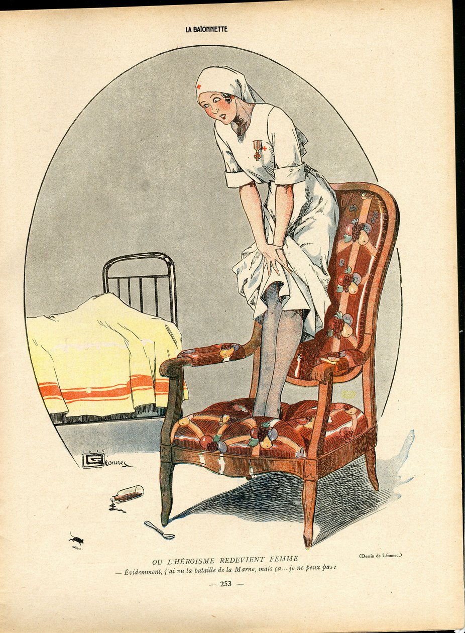 La Baionnette, Satirique en Couleurs - Georges Leonnec