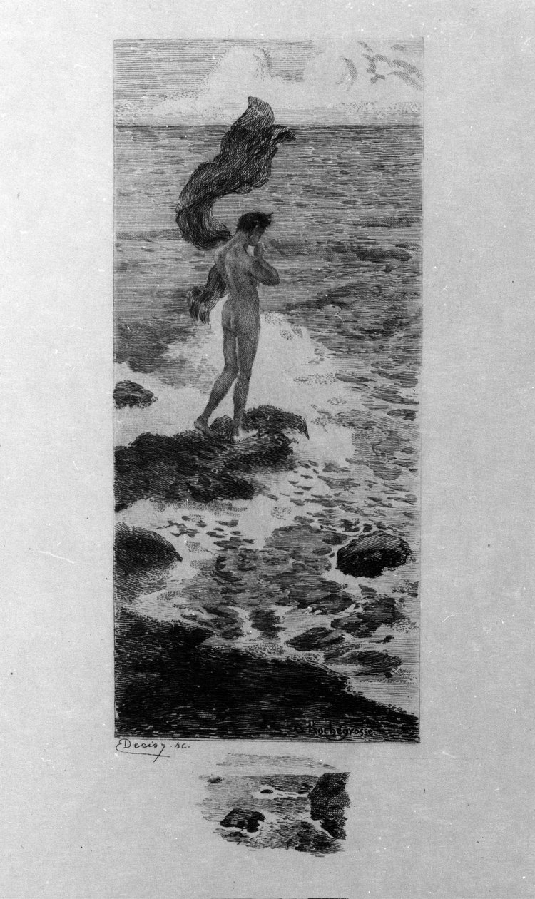 Illustration de Georges Antoine Rochegrosse pour « L