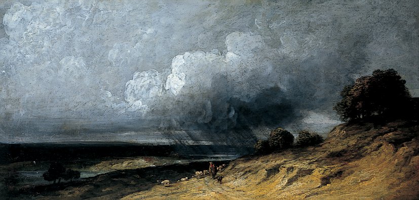 Tempête sur Montmartre - Georges Michel