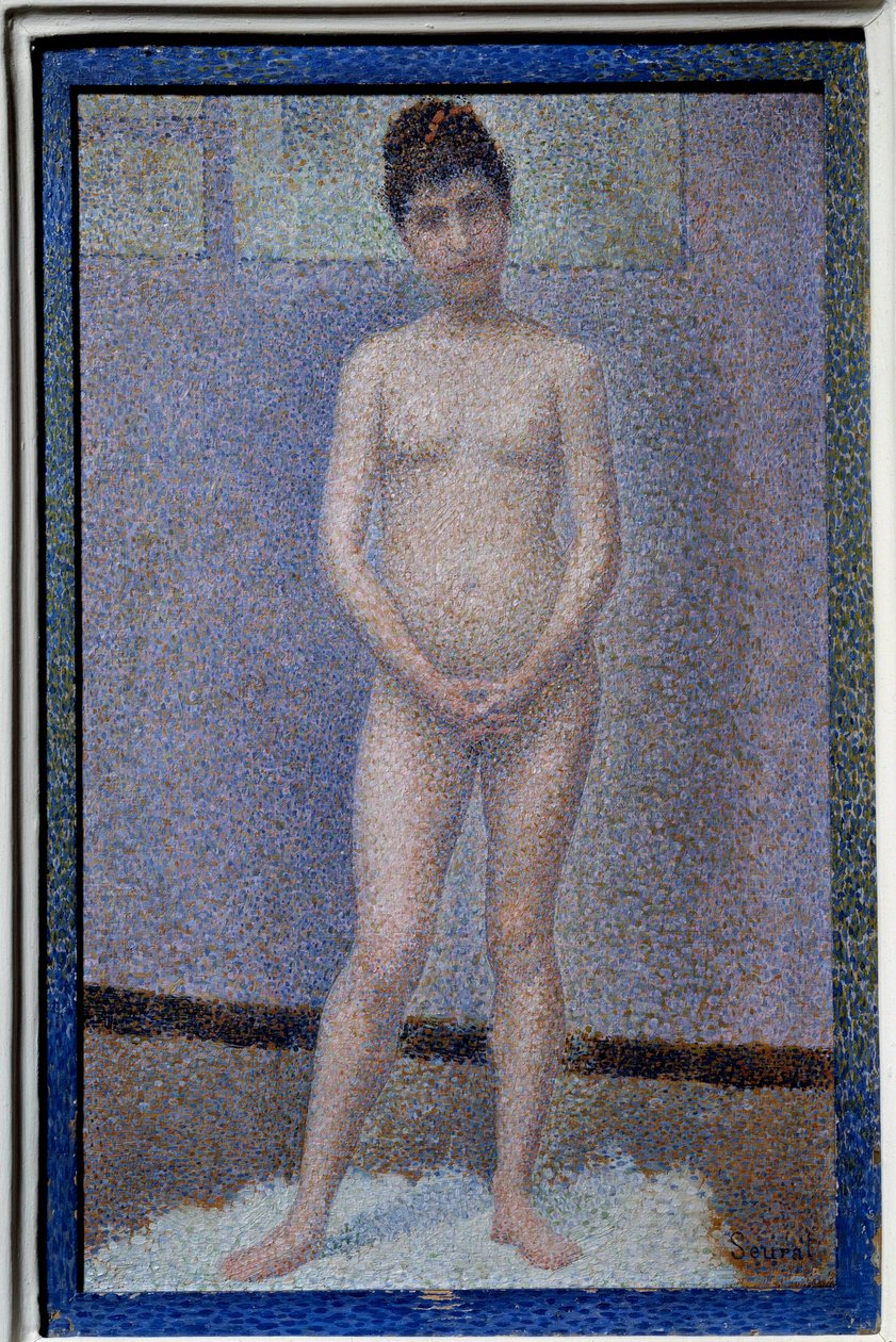 Le poseur de face - Georges Pierre Seurat